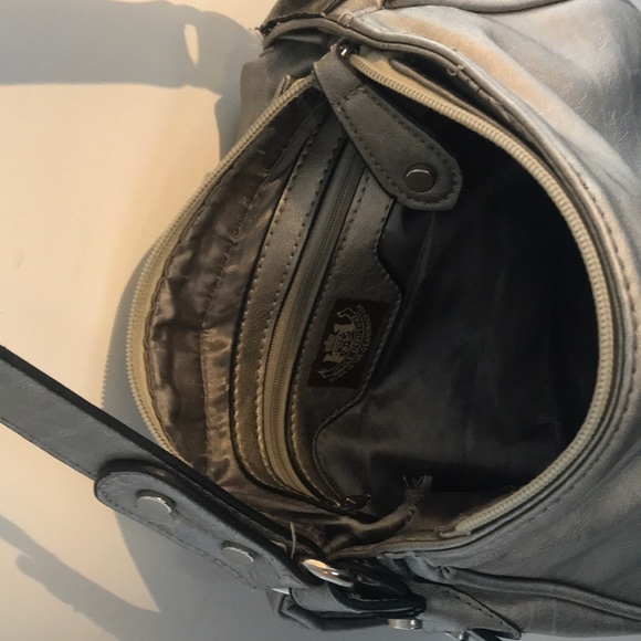 Juicy couture silver metallic over shoulder bag - Picture 7 of 7